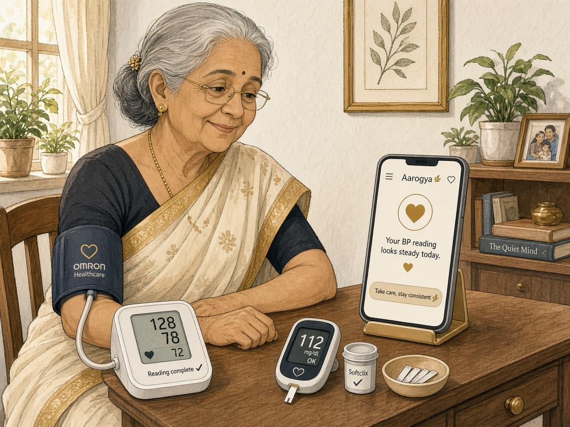 Mom’s home devices feed calm updates for family abroad