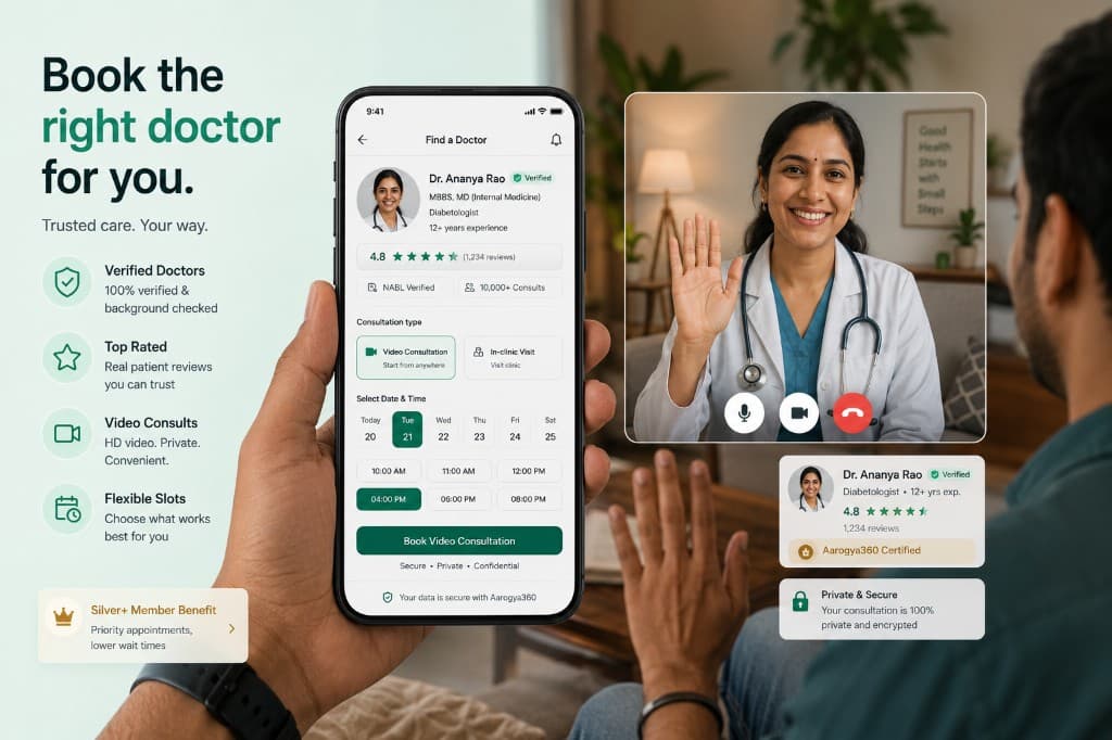 Book the right doctor for you